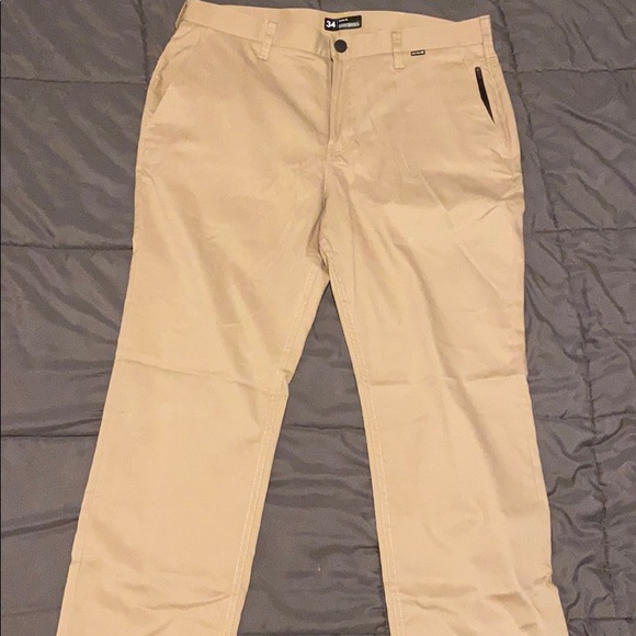 Hurley Other - Hurley Men’s Chino Pants size 34 khaki